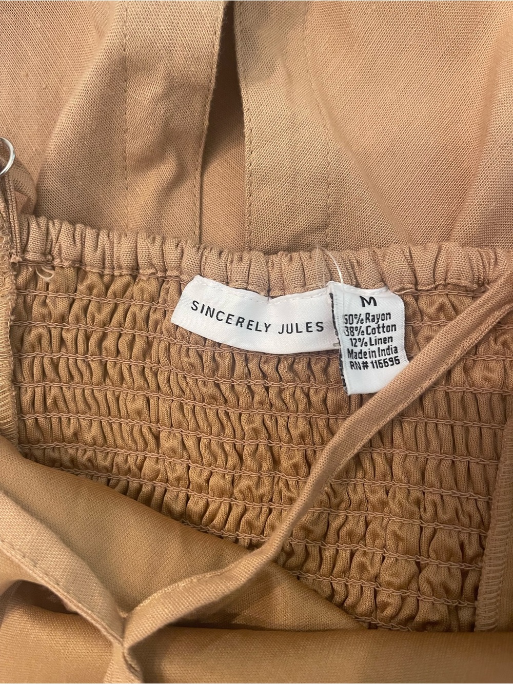 Sincerely Jules Taupe Halter Maxi Dress - Picture 5 of 7